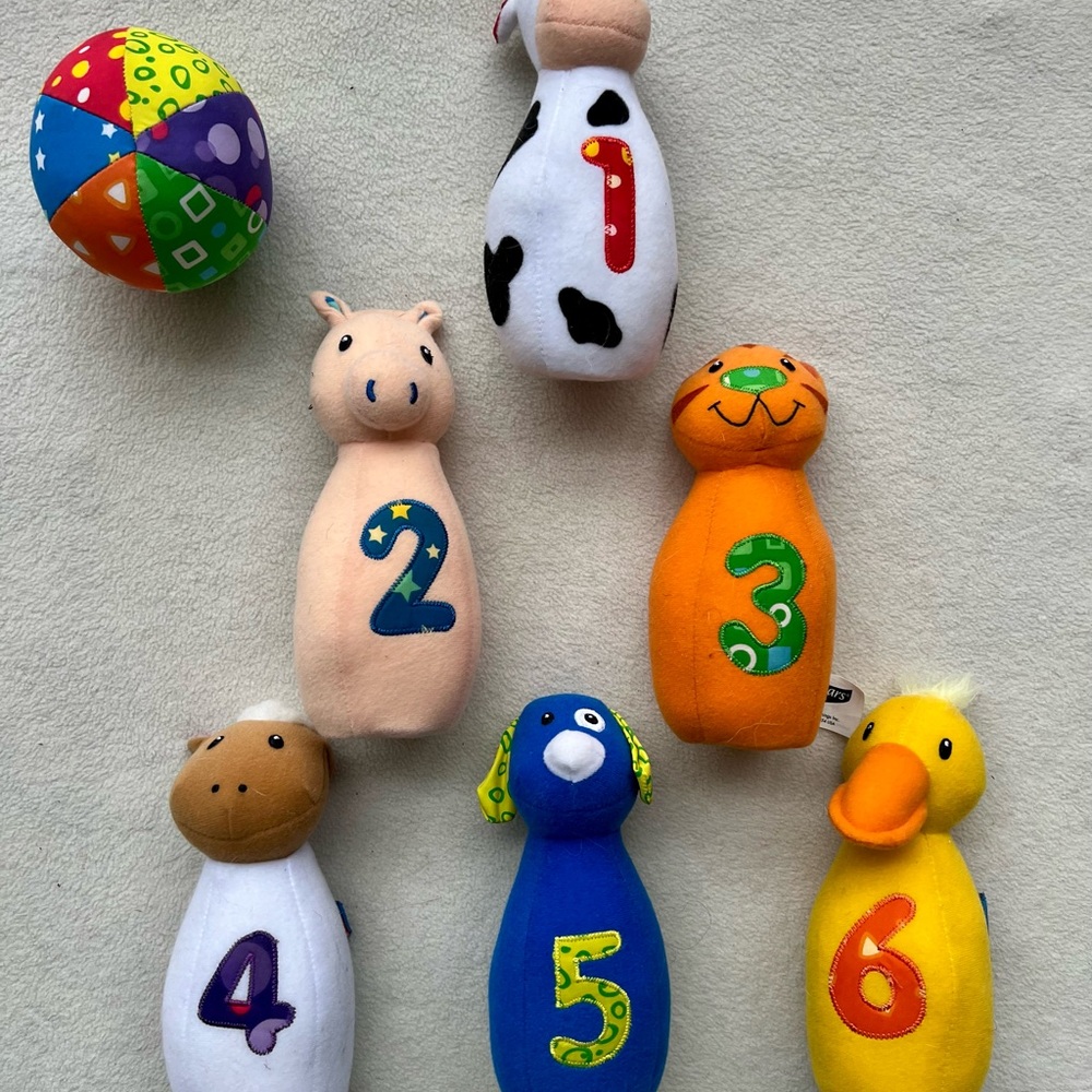 Earlyears Baby Farm Friends Bowling Set In Original Packaging